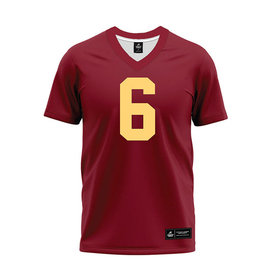 Minnesota - NCAA Football : Maverick Baranowski - Maroon Premium Football Jersey-0