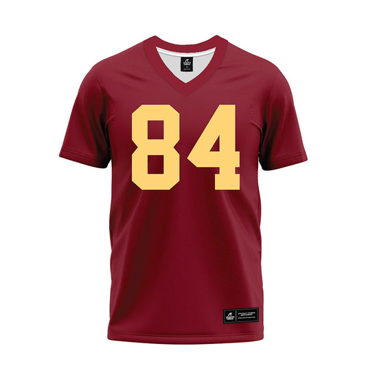 Minnesota - NCAA Football : Hayden Moore - Maroon Premium Football Jersey-0
