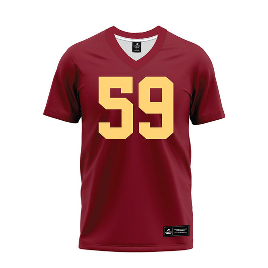 Minnesota - NCAA Football : Tony Nelson - Maroon Premium Football Jersey-0