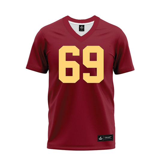 Minnesota - NCAA Football : Gavin Meier - Maroon Premium Football Jersey-0