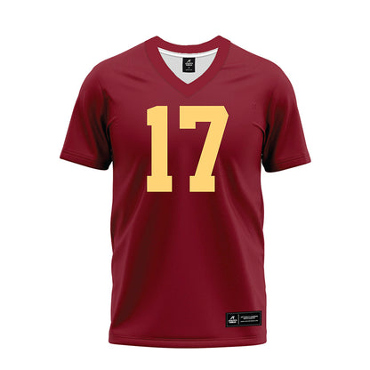 Minnesota - NCAA Football : Braiden Stevens - Maroon Premium Football Jersey-0