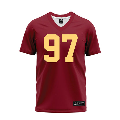Minnesota - NCAA Football : Jeremiah Benson - Maroon Premium Football Jersey-0