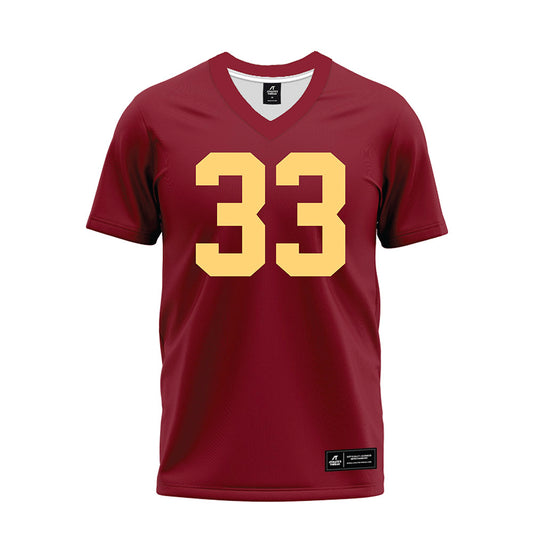 Minnesota - NCAA Football : Rhett Hlavacka - Maroon Premium Football Jersey-0