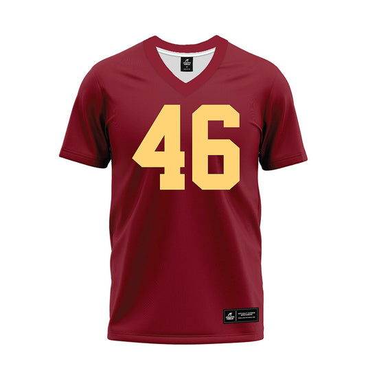 Minnesota - NCAA Football : Mason Carrier - Maroon Premium Football Jersey-0