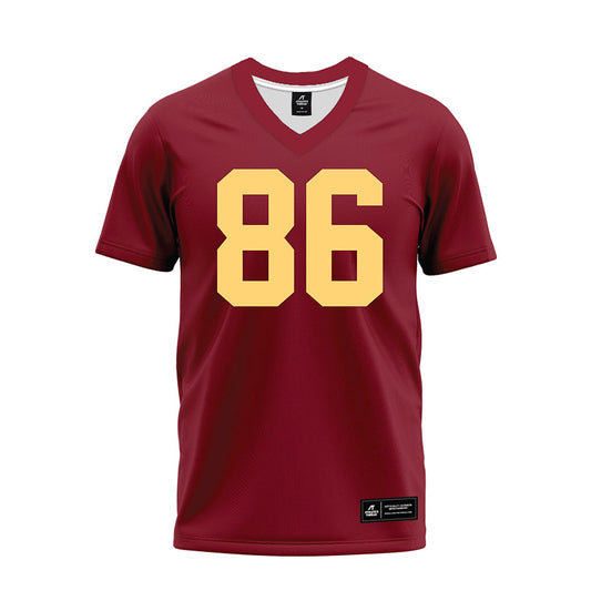 Minnesota - NCAA Football : Gabe Weaver - Maroon Premium Football Jersey-0