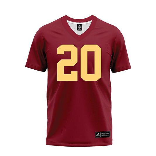 Minnesota - NCAA Football : Parker Knutson - Maroon Premium Football Jersey-0