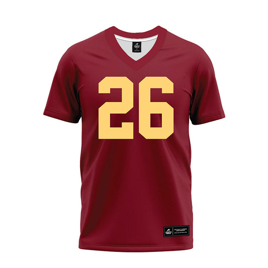 Minnesota - NCAA Football : Zack Harden - Maroon Premium Football Jersey-0
