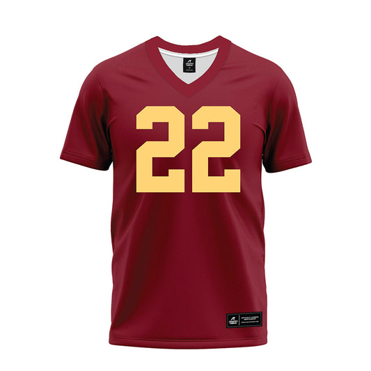 Minnesota - NCAA Football : Jaron Thomas - Maroon Premium Football Jersey-0