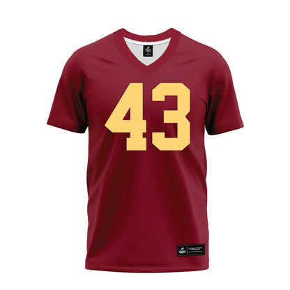 Minnesota - NCAA Football : Ethan Stendel - Maroon Premium Football Jersey-0