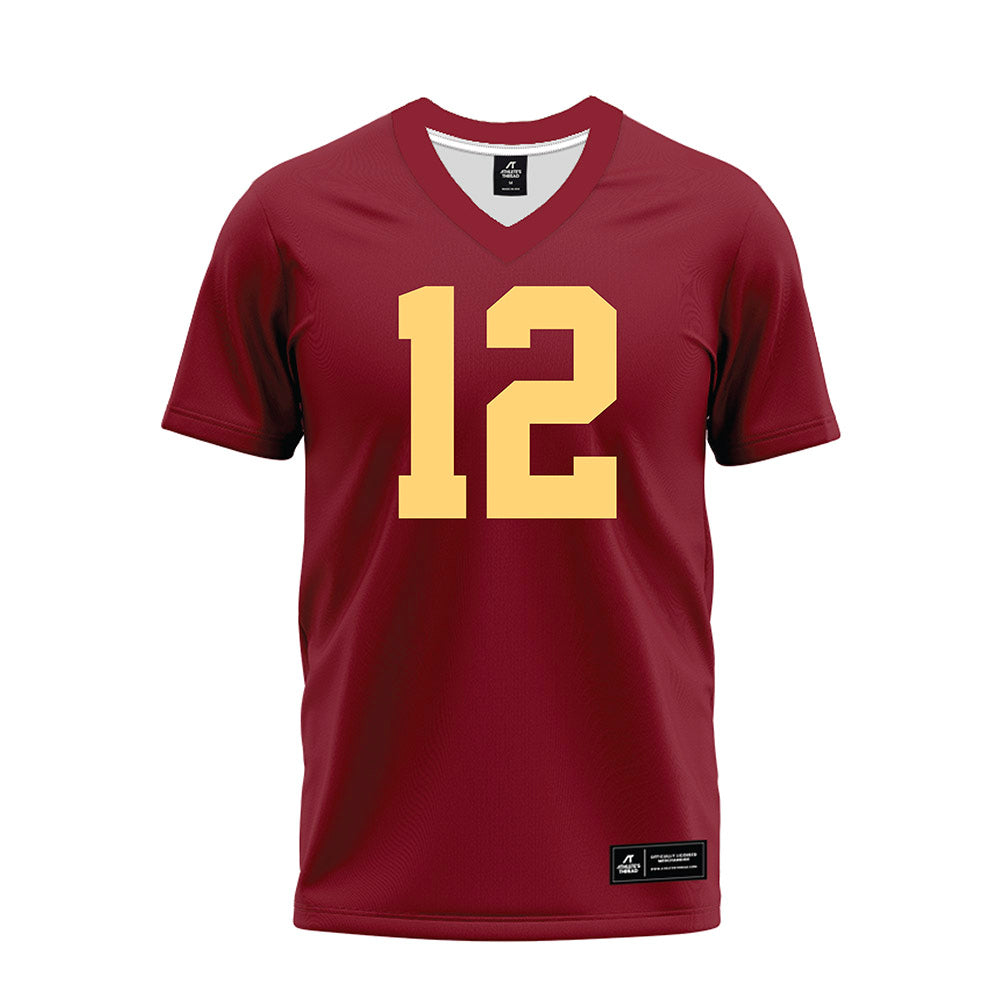 Minnesota - NCAA Football : Michael Merdinger - Maroon Premium Football Jersey-0