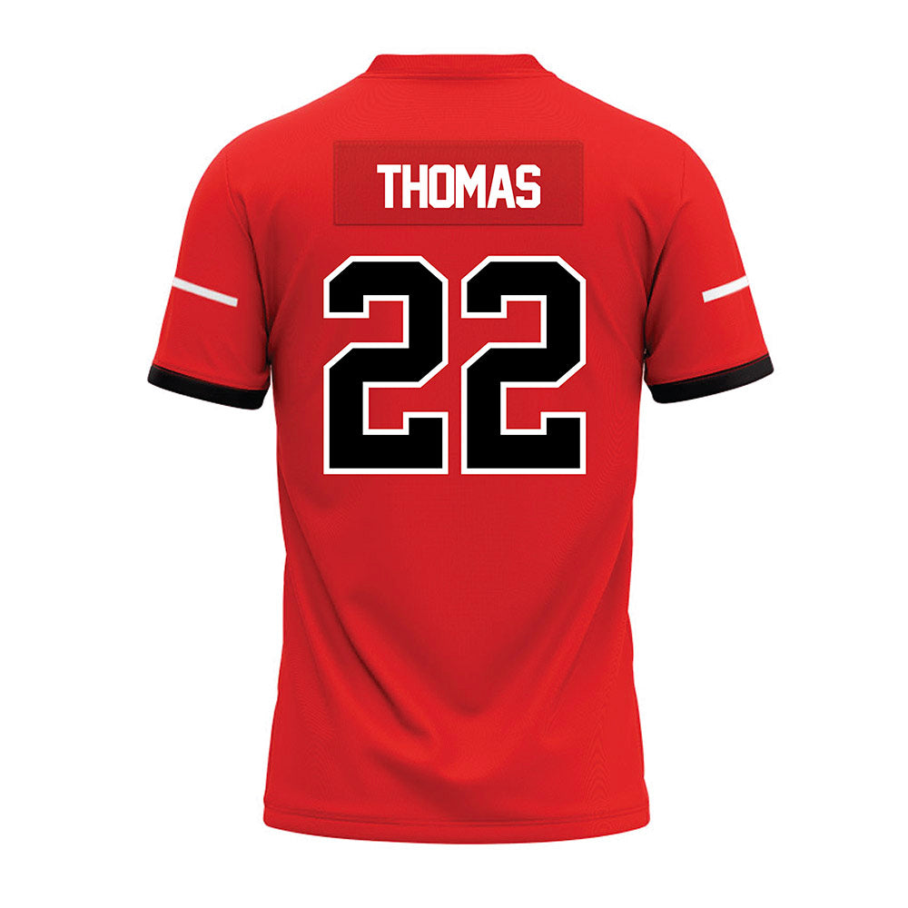 Campbell - NCAA Football : Devon Thomas - Premium Football Jersey-1