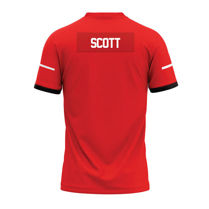 Campbell - NCAA Football : Kyle Scott - Premium Football Jersey-1