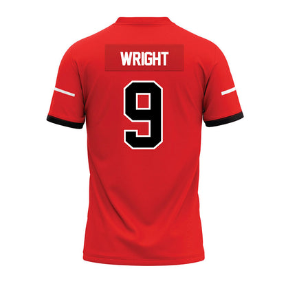 Campbell - NCAA Football : Logan Wright - Premium Football Jersey-1