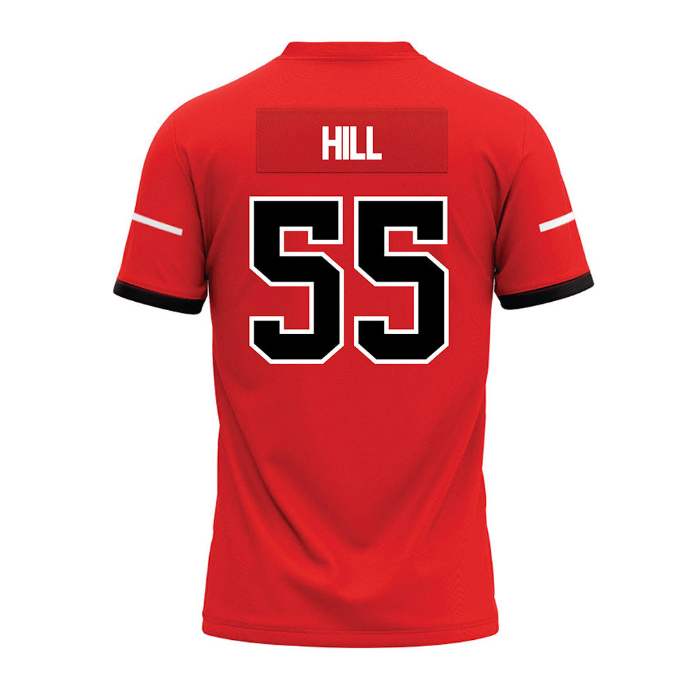 Campbell - NCAA Football : Cameron Hill - Premium Football Jersey-1