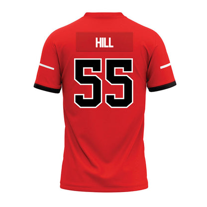 Campbell - NCAA Football : Cameron Hill - Premium Football Jersey-1