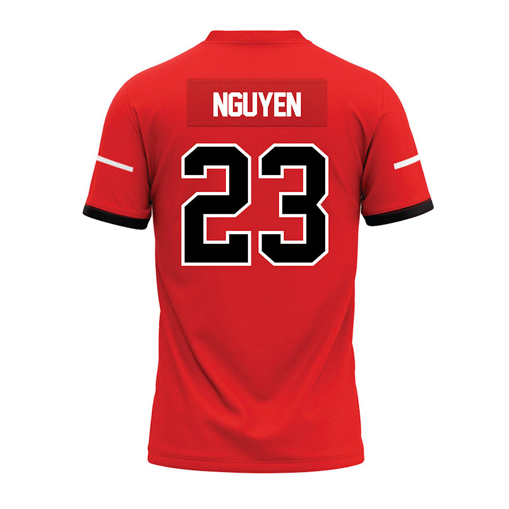 Campbell - NCAA Football : Kyle Nguyen - Premium Football Jersey-1