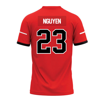 Campbell - NCAA Football : Kyle Nguyen - Premium Football Jersey-1