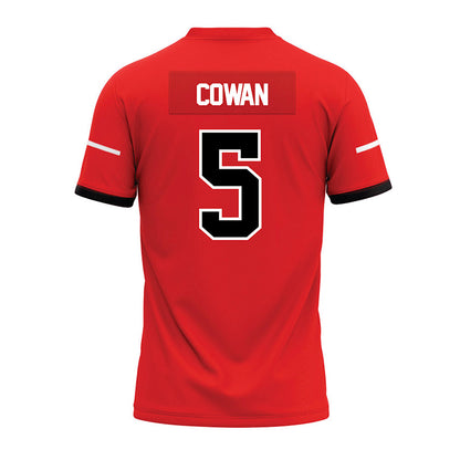 Campbell - NCAA Football : Javon Cowan - Premium Football Jersey-1