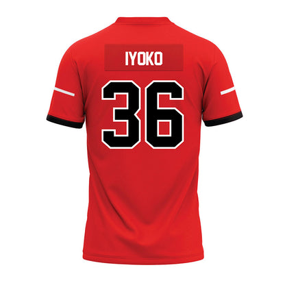Campbell - NCAA Football : Daniel Iyoko - Premium Football Jersey-1