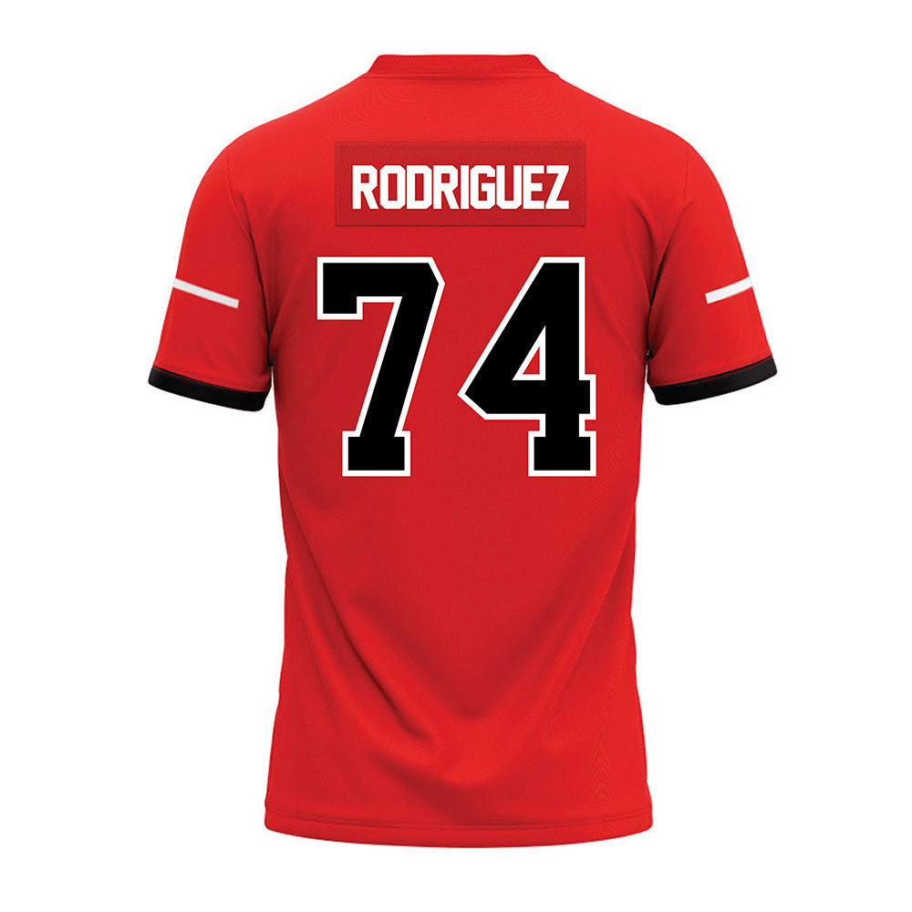 Campbell - NCAA Football : John Rodriguez - Premium Football Jersey-1