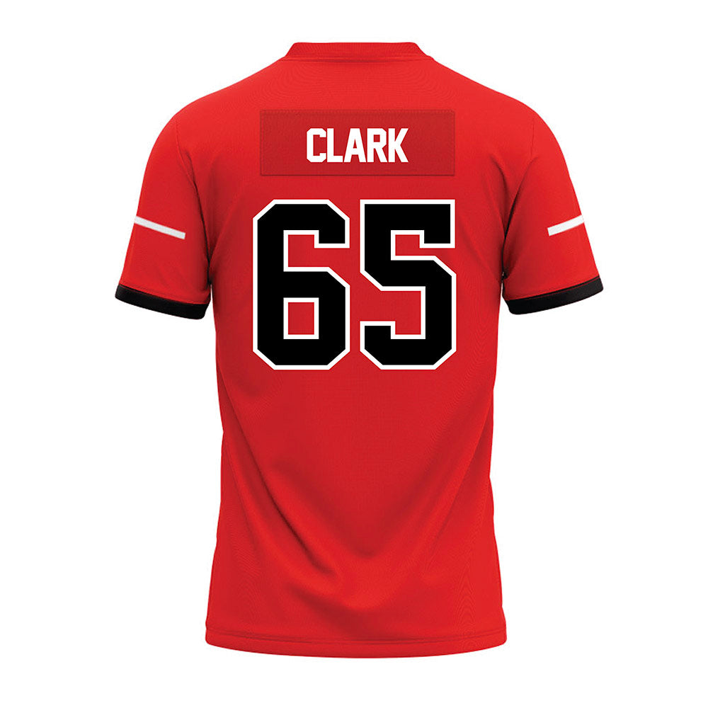 Campbell - NCAA Football : Hunter Clark - Premium Football Jersey-1