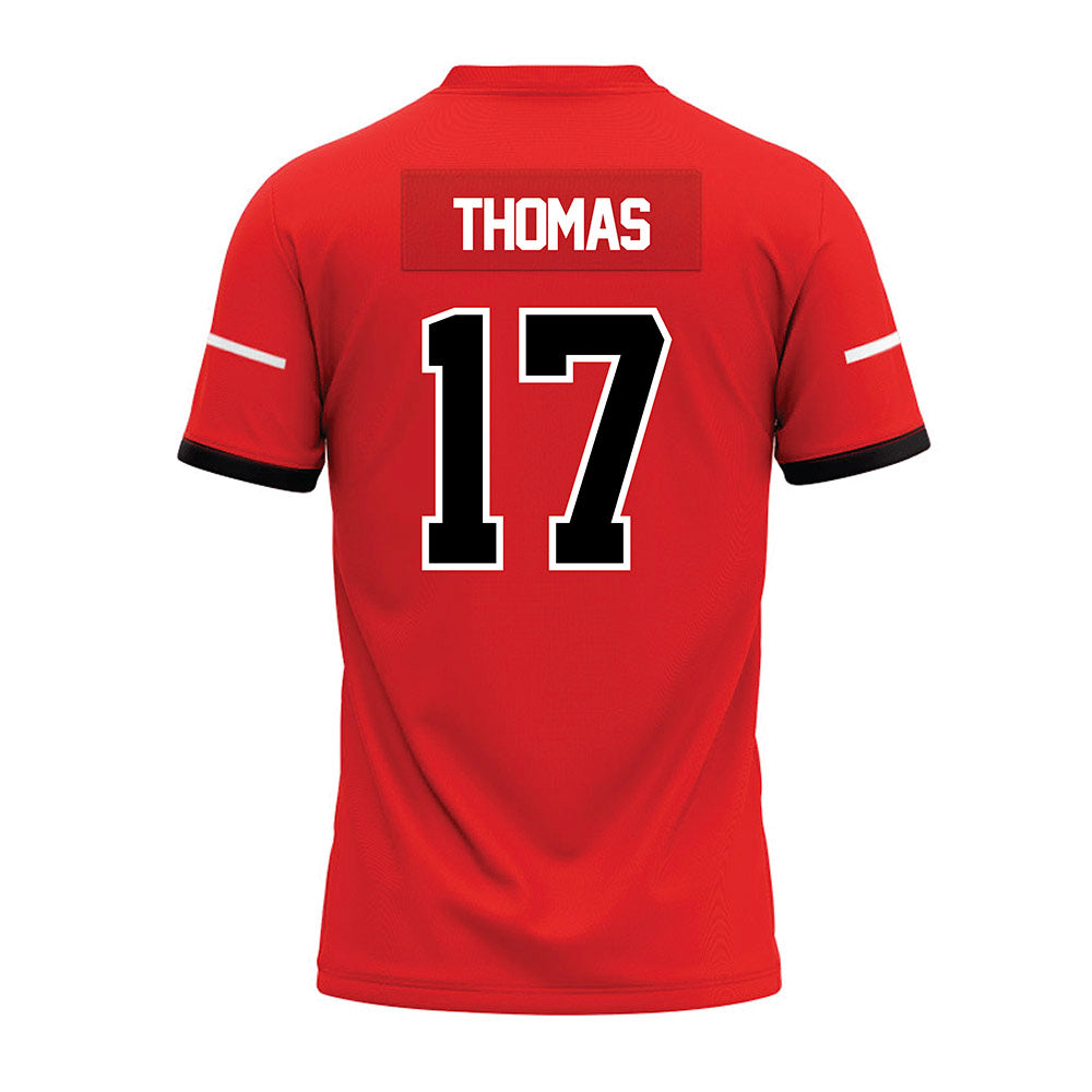 Campbell - NCAA Football : Malachi Thomas - Premium Football Jersey-1