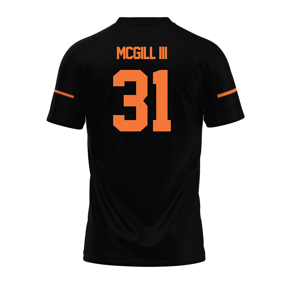 Campbell - NCAA Football : Mikey McGill III - Premium Football Jersey-1