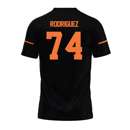 Campbell - NCAA Football : John Rodriguez - Premium Football Jersey-1