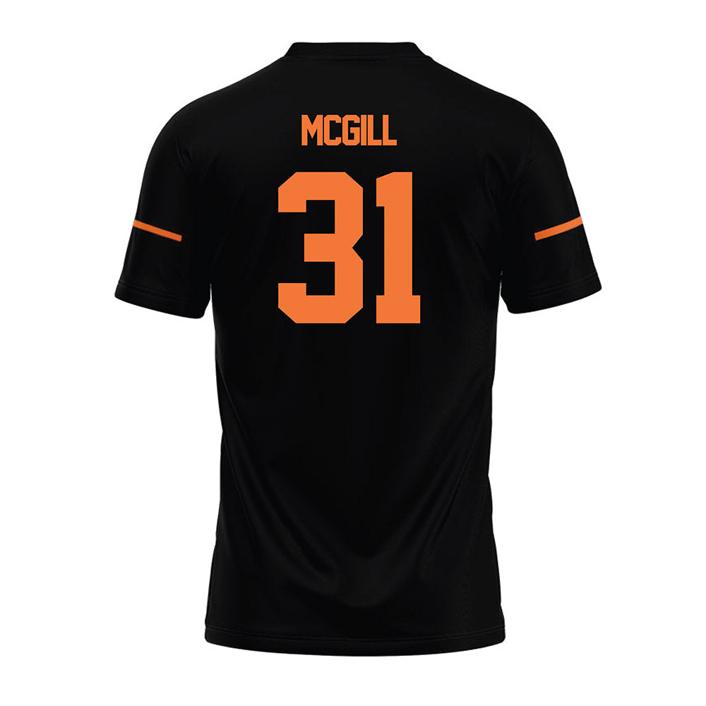 Campbell - NCAA Football : Mikey McGill - Premium Football Jersey-1