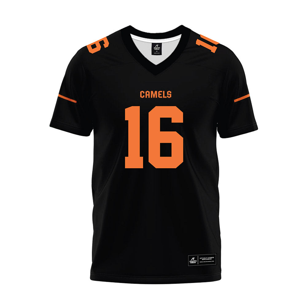 Campbell - NCAA Football : Zachary Lawrence - Premium Football Jersey-0