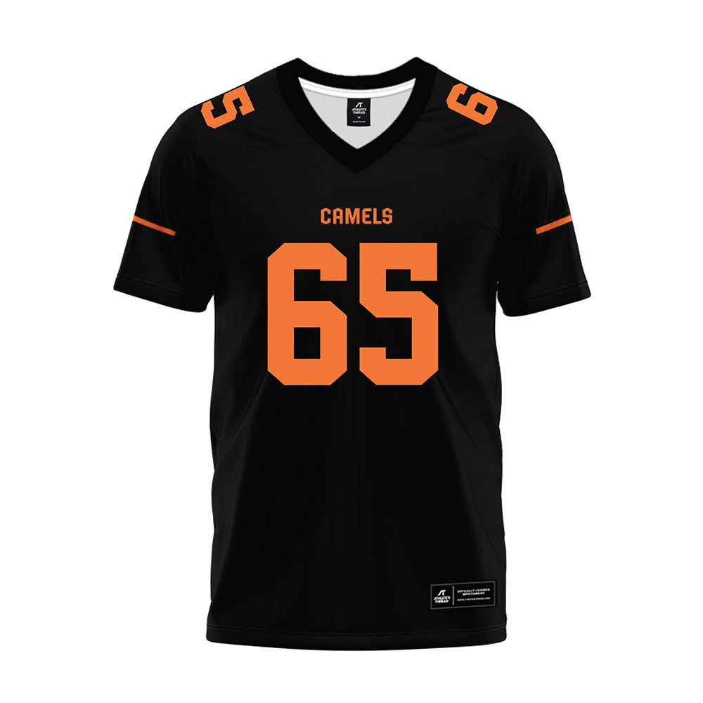 Campbell - NCAA Football : Hunter Clark - Premium Football Jersey-0