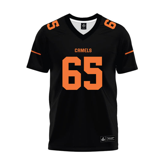 Campbell - NCAA Football : Hunter Clark - Premium Football Jersey-0