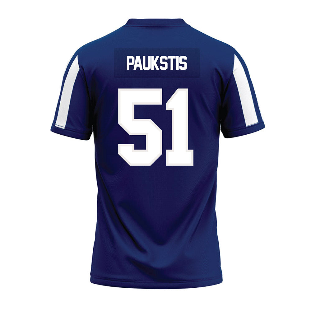 Butler - NCAA Football : Cooper Paukstis - Premium Football Jersey-1