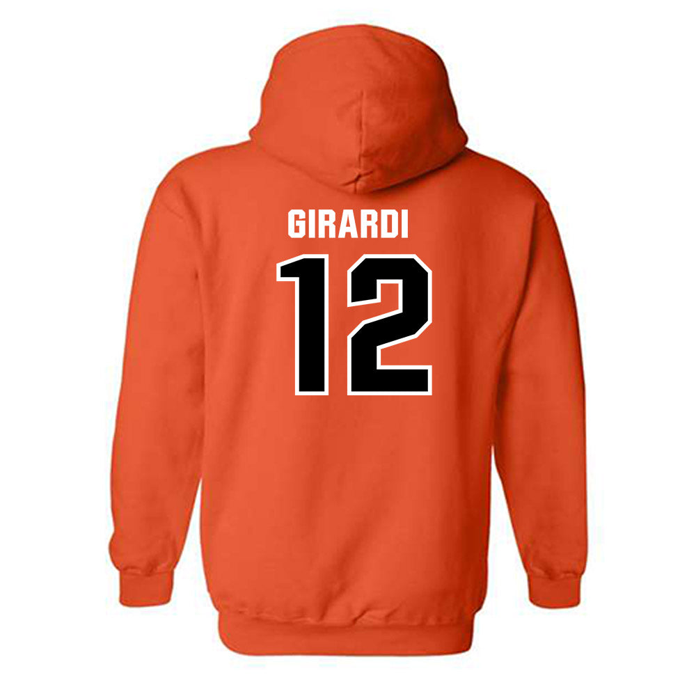 Oklahoma State - NCAA Women's Basketball : Lena Girardi - Classic Shersey Hooded Sweatshirt-1