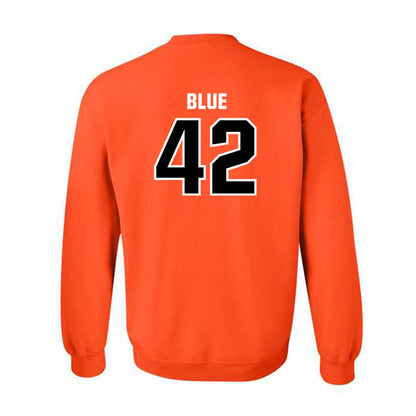 Oklahoma State - NCAA Softball : Dawson Blue - Classic Shersey Crewneck Sweatshirt-1