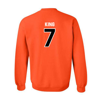 Oklahoma State - NCAA Women's Soccer : Sherline King - Classic Shersey Crewneck Sweatshirt-1