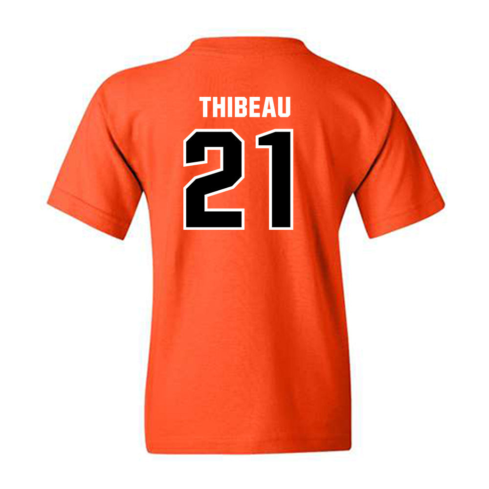 Oklahoma State - NCAA Women's Soccer : Taryn Thibeau - Classic Shersey Youth T-Shirt-1