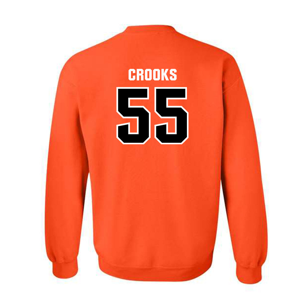Oklahoma State - NCAA Women's Basketball : Audi Crooks - Classic Shersey Crewneck Sweatshirt-1