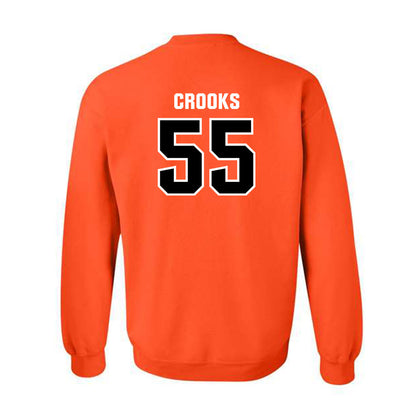 Oklahoma State - NCAA Women's Basketball : Audi Crooks - Classic Shersey Crewneck Sweatshirt-1