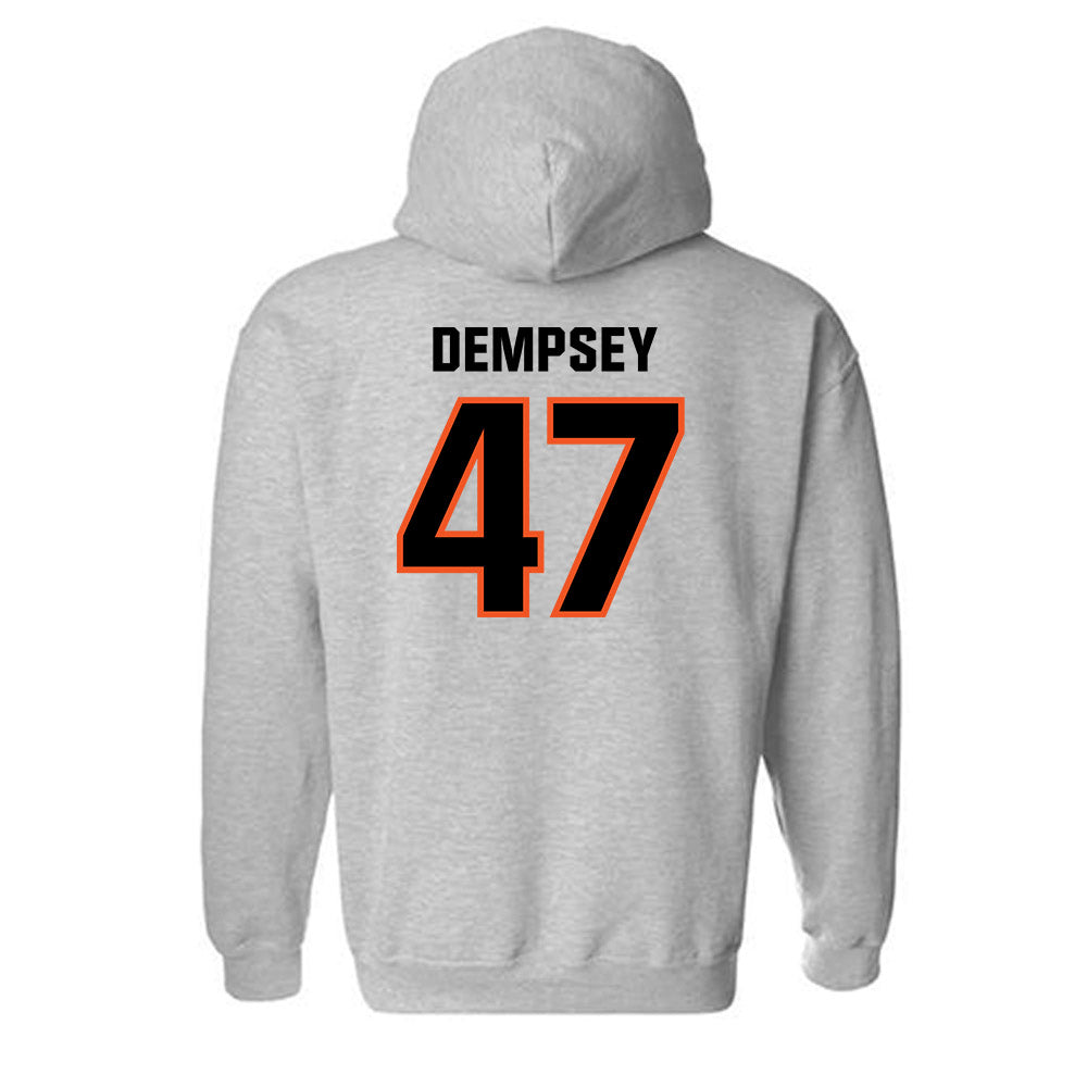 Oklahoma State - NCAA Football : Harrison Dempsey - Classic Shersey Hooded Sweatshirt-1