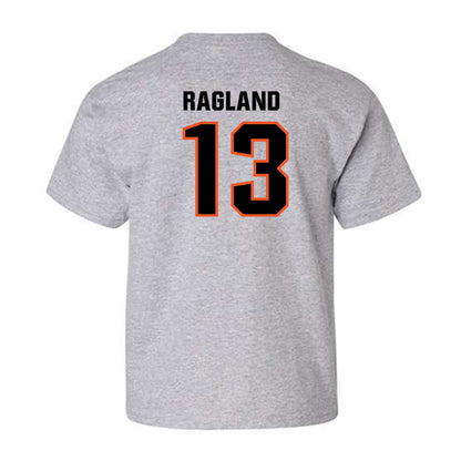 Oklahoma State - NCAA Men's Basketball : Mekhi Ragland - Classic Shersey Youth T-Shirt-1