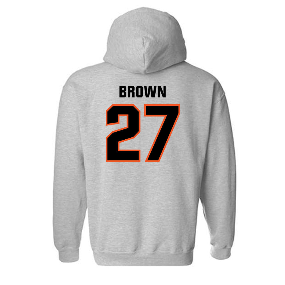 Oklahoma State - NCAA Baseball : Matthew Brown - Classic Shersey Hooded Sweatshirt-1