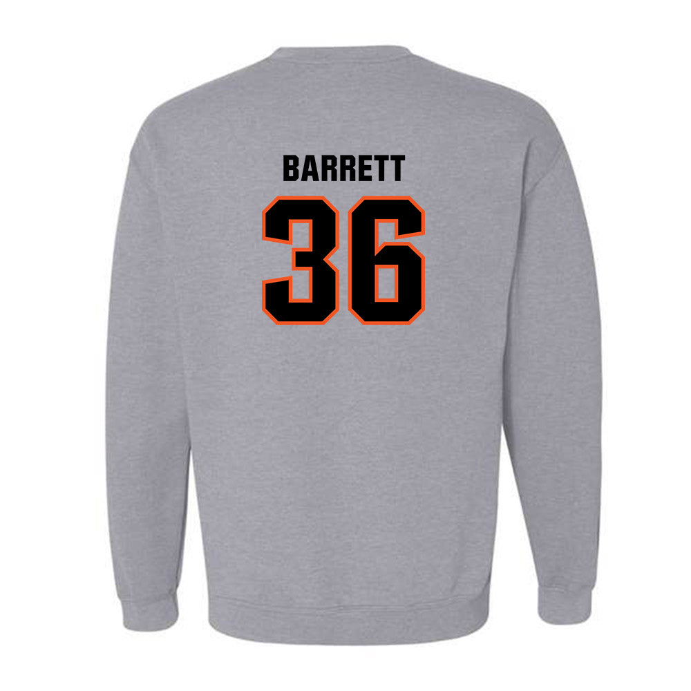 Oklahoma State - NCAA Baseball : Hudson Barrett - Classic Shersey Crewneck Sweatshirt-1