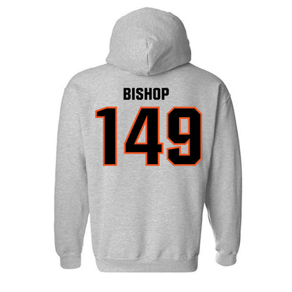 Oklahoma State - NCAA Wrestling : Max Bishop - Classic Shersey Hooded Sweatshirt-1