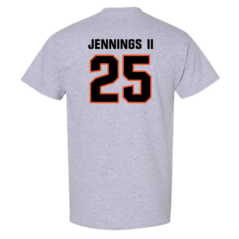 Oklahoma State - NCAA Men's Basketball : Robert Jennings II - Classic Shersey T-Shirt-1