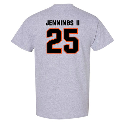 Oklahoma State - NCAA Men's Basketball : Robert Jennings II - Classic Shersey T-Shirt-1