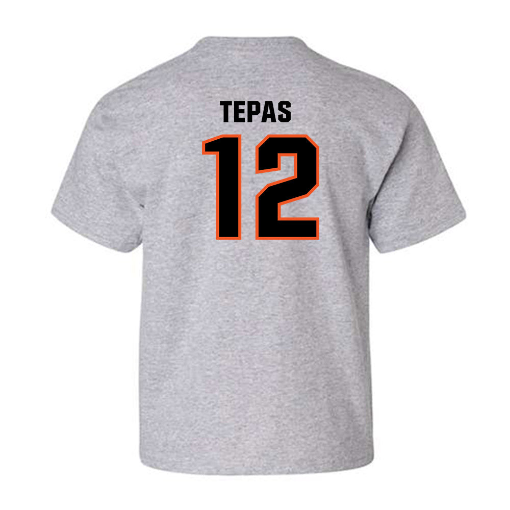 Oklahoma State - NCAA Football : Luke Tepas - Classic Shersey Youth T-Shirt-1