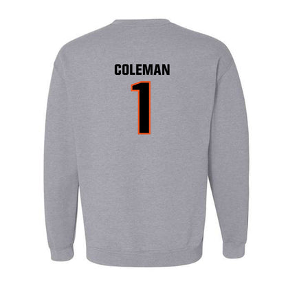Oklahoma State - NCAA Football : Miles Coleman - Classic Shersey Crewneck Sweatshirt-1