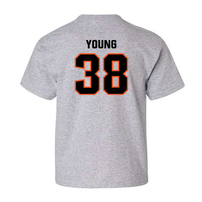 Oklahoma State - NCAA Football : Carlveon Young - Classic Shersey Youth T-Shirt-1