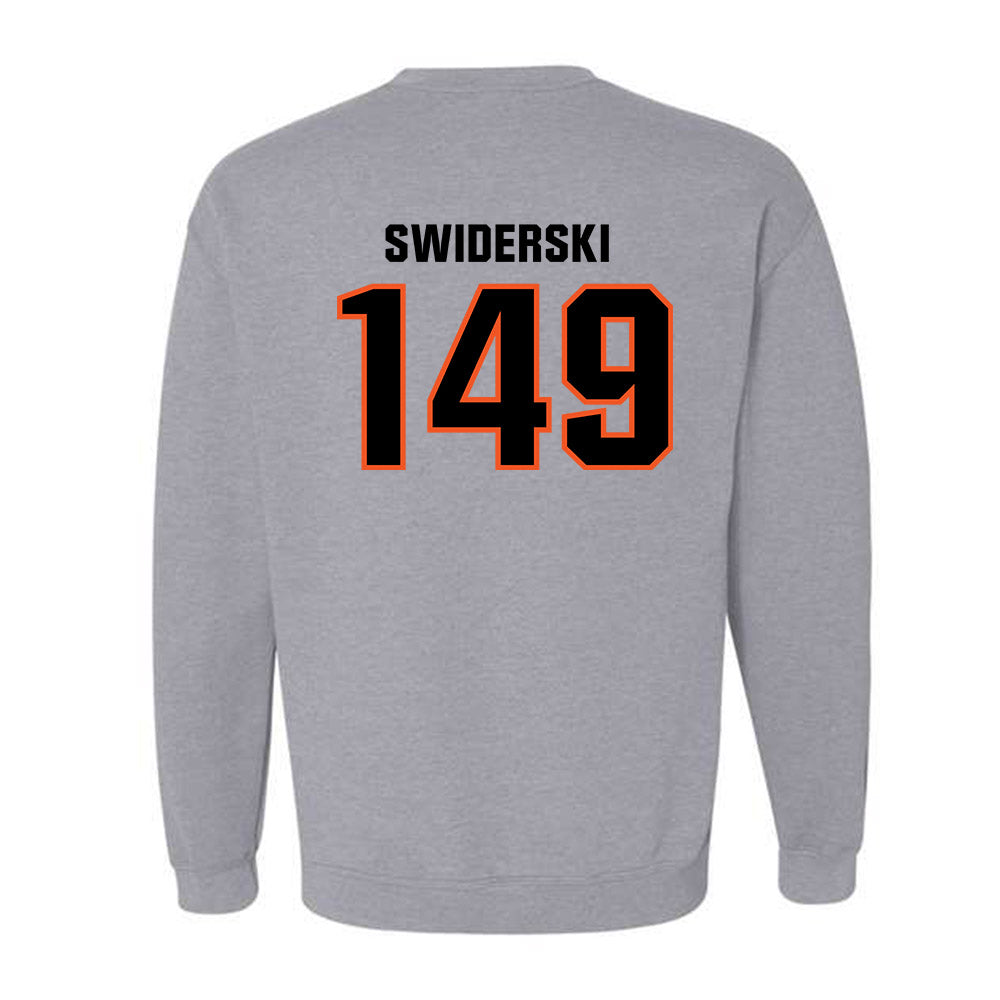 Oklahoma State - NCAA Wrestling : Casey Swiderski - Classic Shersey Crewneck Sweatshirt-1